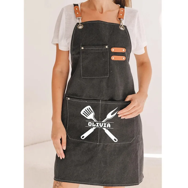 Personalized Grilling Apron Grill Master Apron BBQ Apron Grill Dad Gift Grill Apron Chef Apron For Men Dad Gift Barbeque Apron