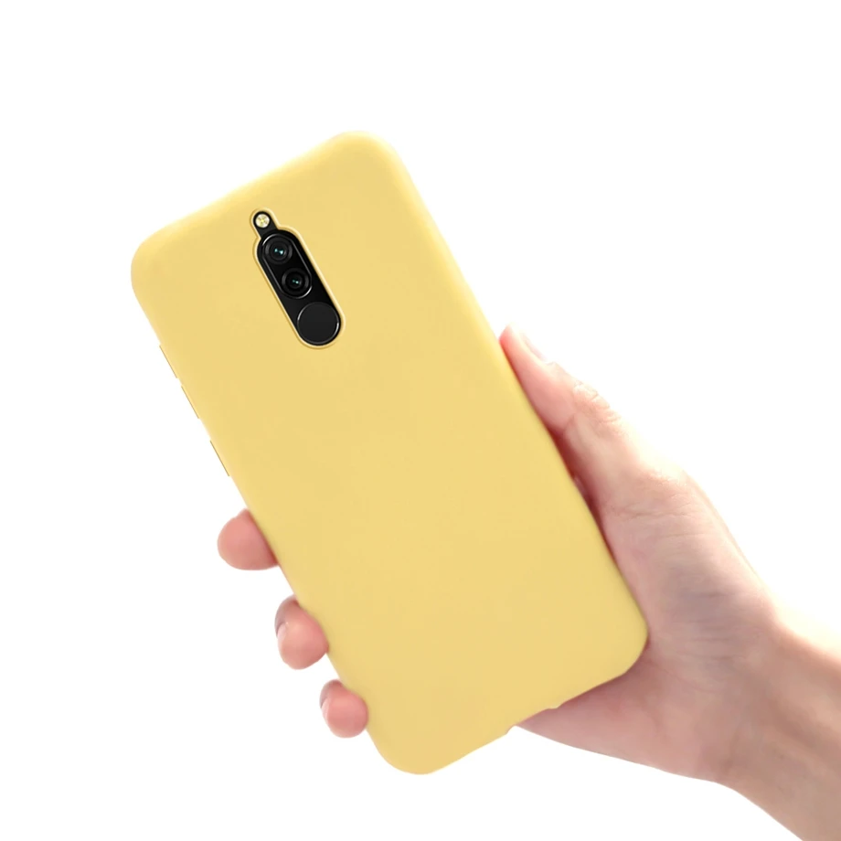 Für Xiaomi Redmi 8 Fall Weiche TPU Candy Farbe Matte Abdeckung Silikon Fall Für Redmi 8 8A Dual 8A pro Zurück Shell Abdeckung Coque Bumper – Detail 13