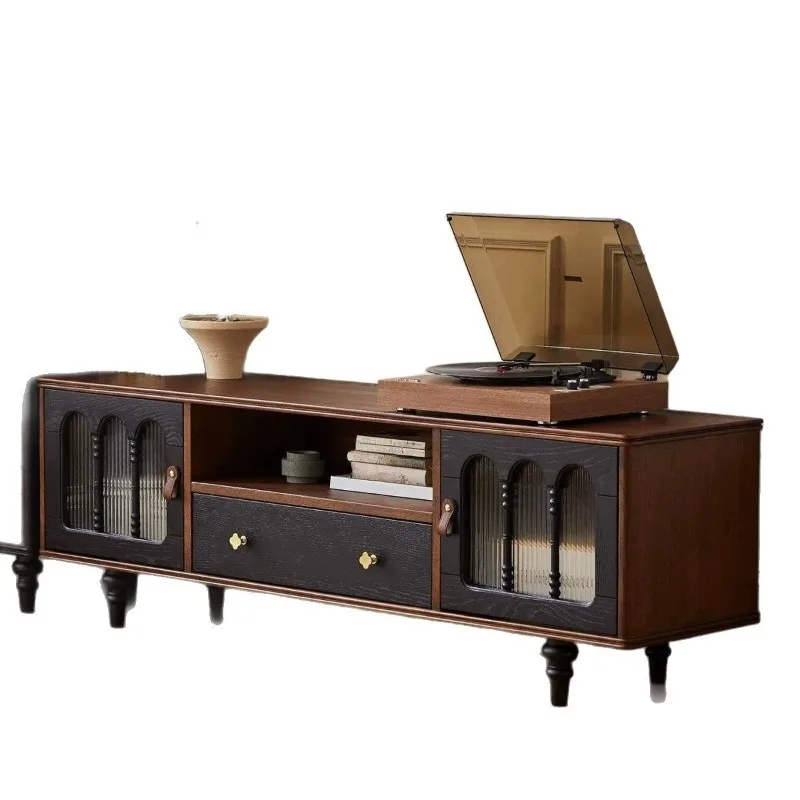 

Solid wood chest living room bedroom antique side cabinet locker small apartment household Internet celebrity storage