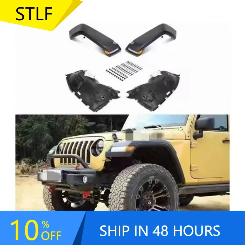 

Zuimi High-end Gobison 2007-2017 Accessories Car Offroad 4x4 Auto High Top Front Fender Flares For Wrangler Jk