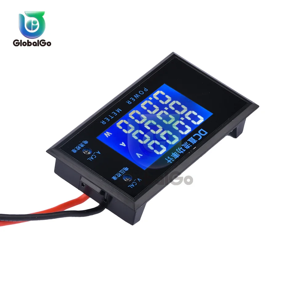 Voltímetro Digital LCD, amperímetro, medidor de potencia de corriente de voltaje de alta precisión de 4 bits, Detector de voltios, 0-500V CC, 0-5000W