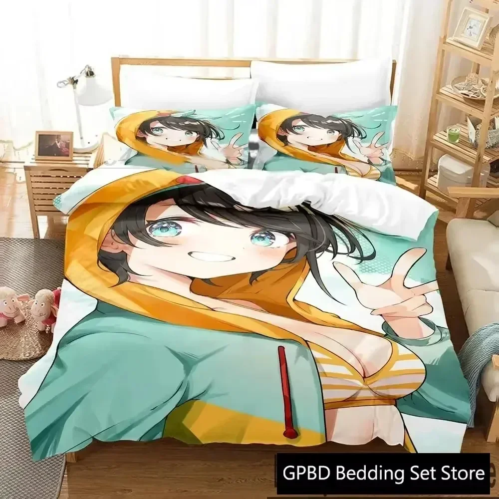 

Anime Kawaii Oozora Subaru Bedding Set Bedroom Soft Modern Bedspreads Comefortable Kids Duvet Cover Quilt Cover And Pillowcase