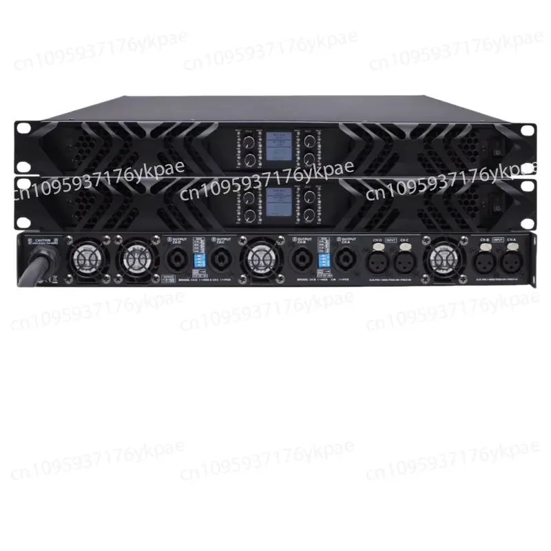 DPB4.32 1U Class D Professional IXYS MOS 4-Channel 4x3200W 8Ohm Professional Audio Power Amplifier Digital Amplifier