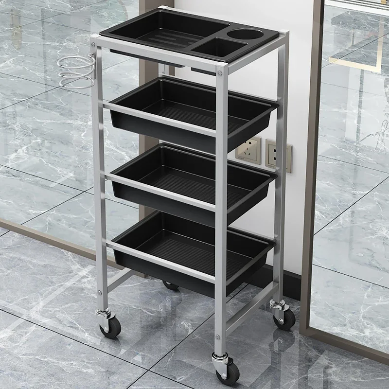 

Professional Hairdressing Trolley Salon Styling Station Furniture Hair Stations Beauty Cosmetic Muebles Spa Wheels Accessories