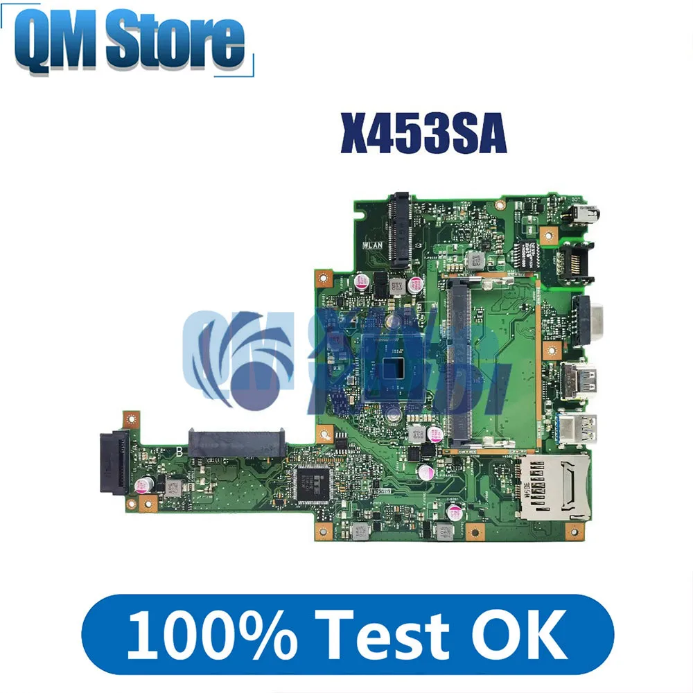 

Notebook Mainboard For Asus F453S X453S X453SA X403S X403SA Laptop Motherboard With N2830 N3050 N3150 N3700 CPU Fully Tested