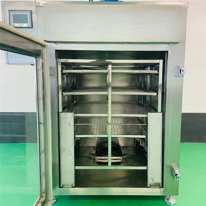 Automatic smoking furnace, red sausage steaming and fumigating machine, large-scale dried bean smoking and drying furnace