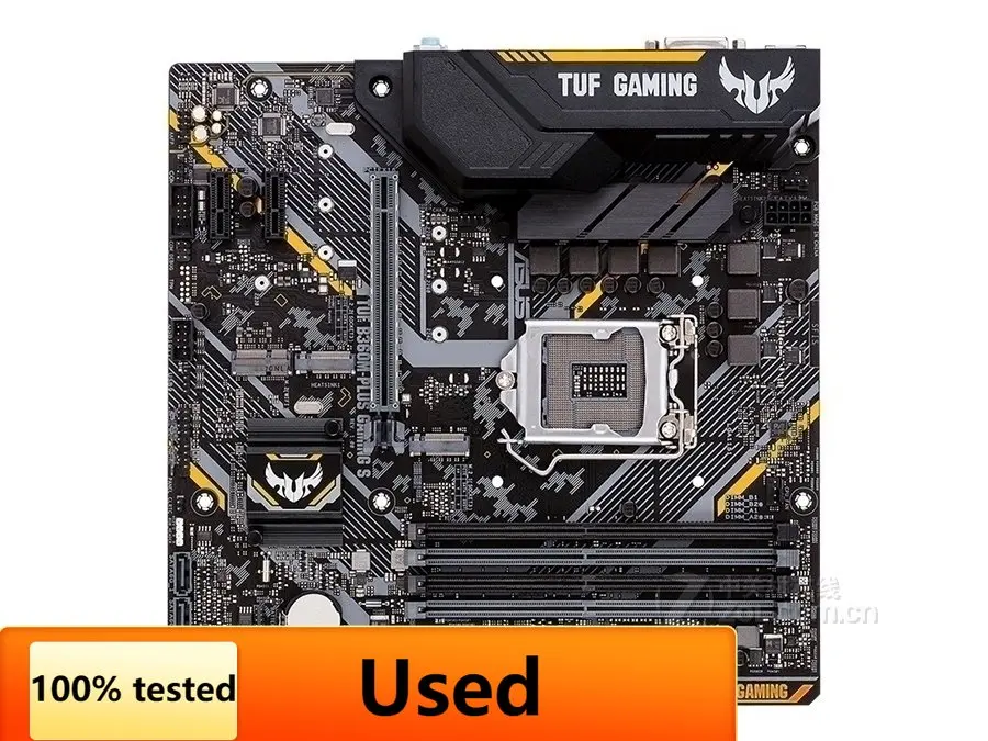 ASUS TUF B360M-PLUS GAMING S GAMING 마더보드 Intel LGA1151 DDR4 최대 64GB Intel B360 칩셋 마이크로 ATX 중고 썸네일 4