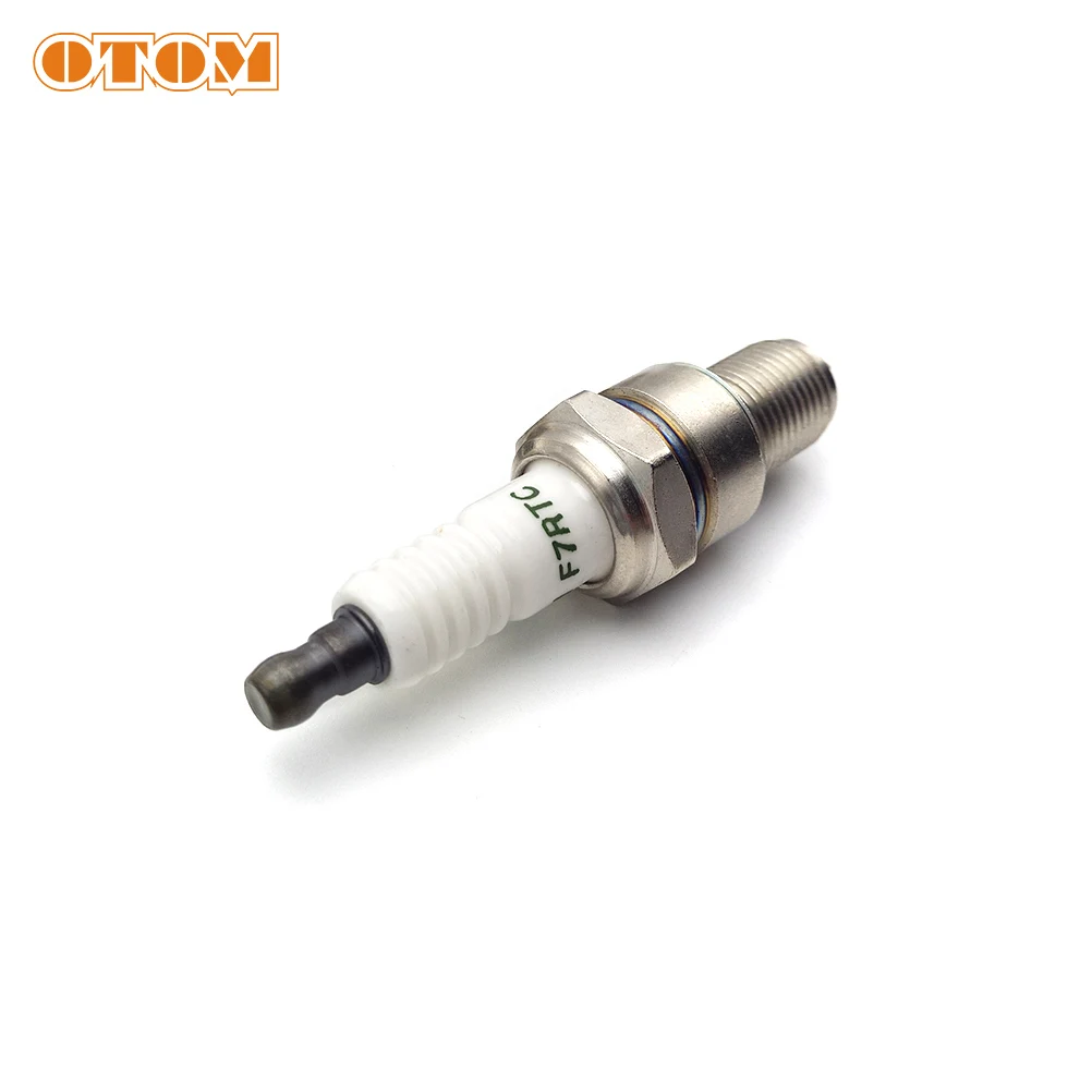 OTOM DT230 Spark Plug F7RTC & K9RTPP Ignition Device For YAMAHA MT250 2 Stroke dt 250cc Motocross Motorcycle Engine Parts