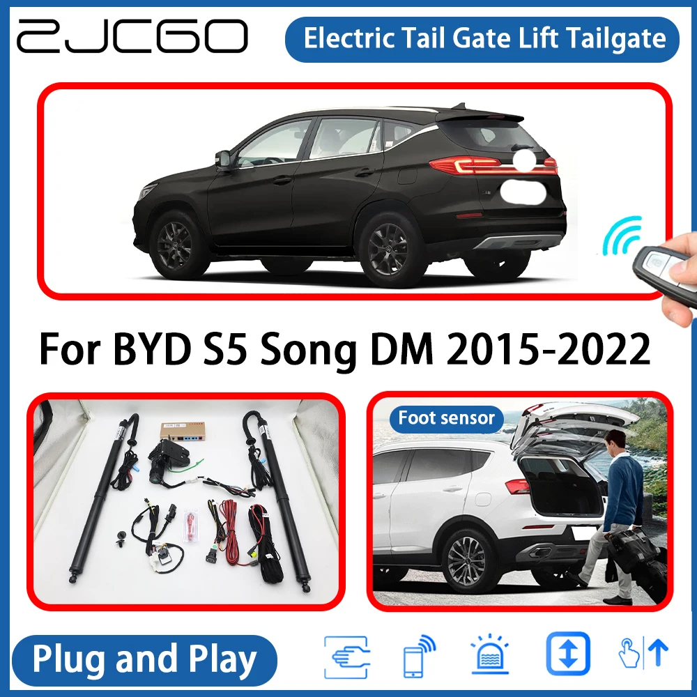 

for BYD S5 Song DM 2015-2022 Automatic Powered Tailgate Power Liftgate Electric Tail Gate Lift Assisting System