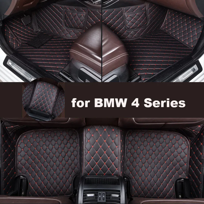 

Car Floor Mats for BMW 4 Series 4door 2014-2019 Accessories Customized Auto Carpets