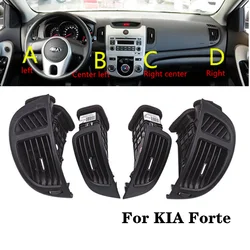 Araba LHD ön Dash kurulu klima çıkış A/C hava delikleri Kia Forte Cerato Koup için 2008 2009 2010 2011 2012 2013