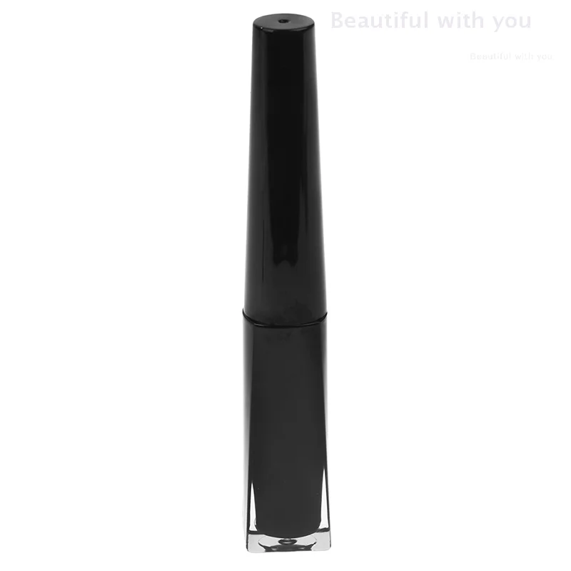 New1Pc 3 ミリリットル空のアイライナーチューブボトル黒容器アイライナーチューブまつげ成長液体チューブメイクアップツール