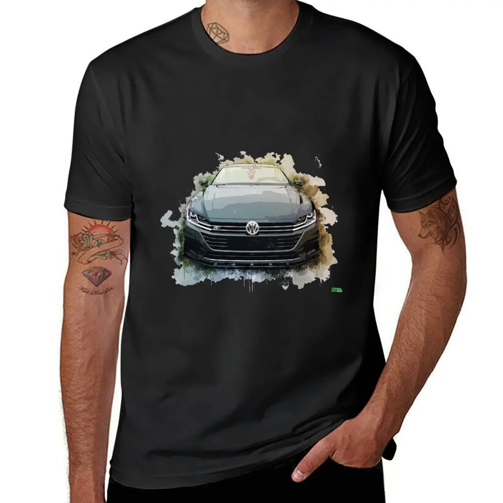 

Arteon T-Shirt boys animal print anime clothes customizeds mens cotton t shirts
