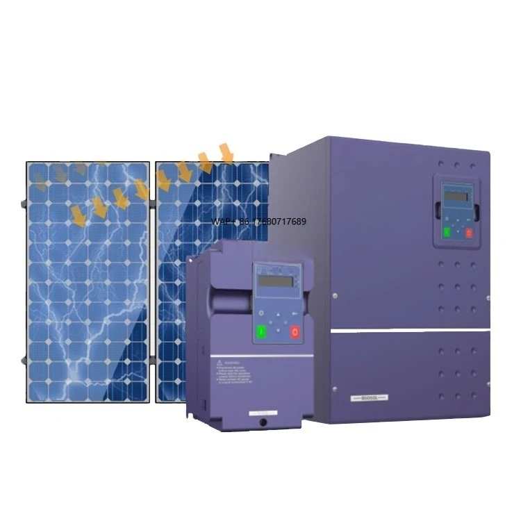 DC to AC 3phase 380V 75kw MPPT Solar Water Pump Inverter Off-gird Solar Pumping Inverter Without Battery