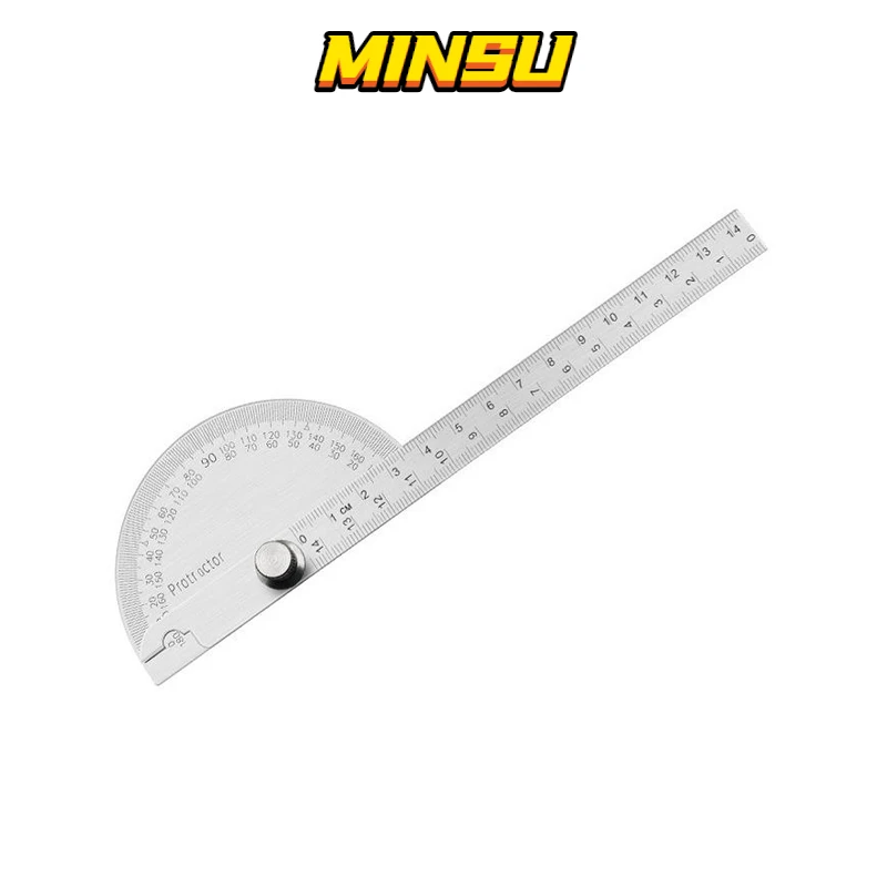 Adjustable 180° Half Circle Angle Ruler Protractor