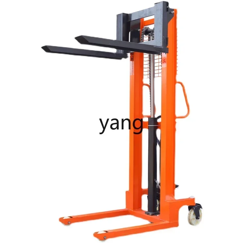 

LH manual forklift hydraulic handling stack height lift hand push lift semi-electric small forklift