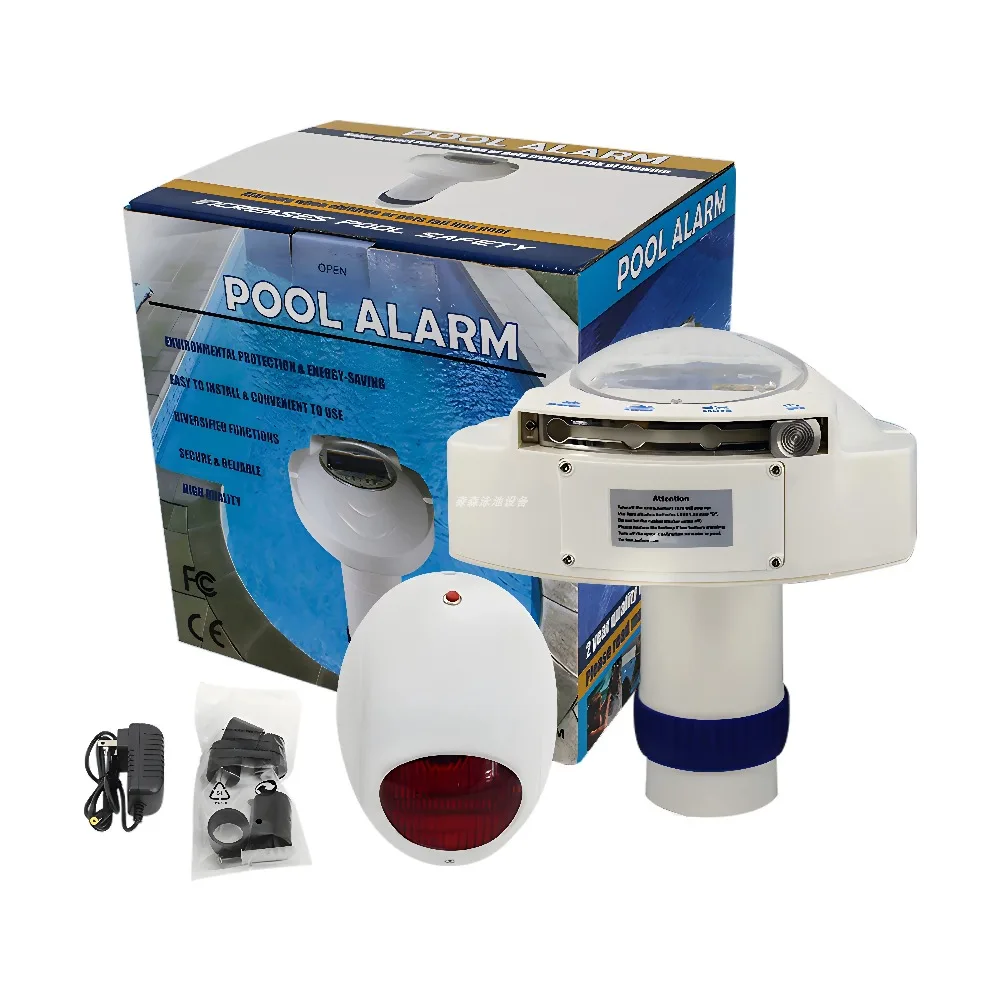 Wireless Solar Pool Alarm For Child Safety, Remote Control Swimming Pool Security Device With Auto Alert System, IP67 Waterproof
