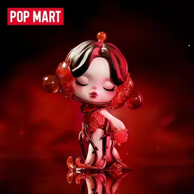 

POP MART Skullpanda Серия ко Дню святого Валентина: Загадочная фигурка-сюрприз в закрытой коробке - Милая коллекционная модель-игрушка