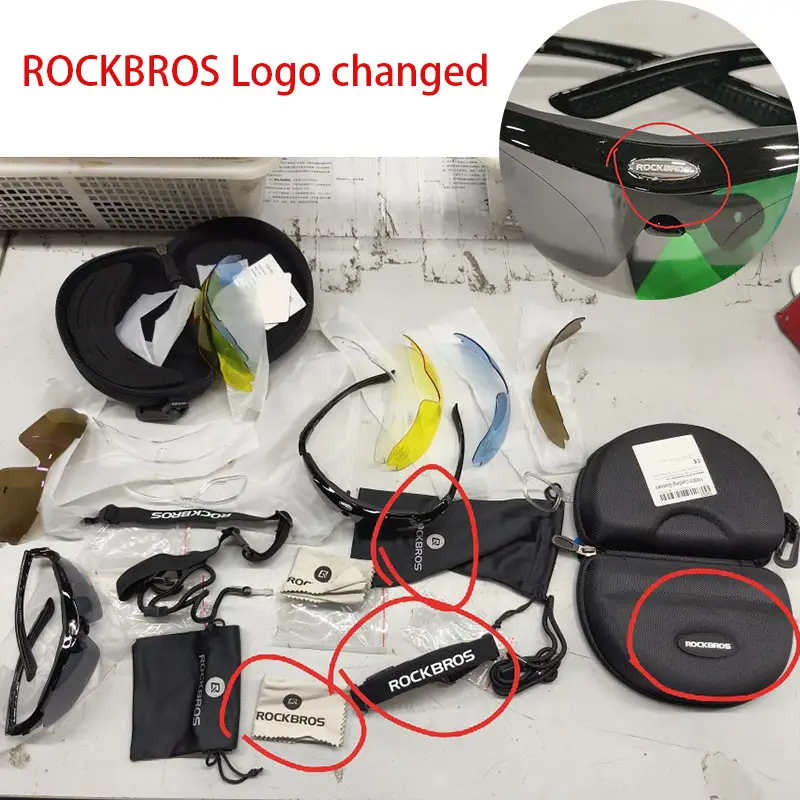نظارات ROCKBROS للدراجات الهوائية المستقطبة نظارات رياضية خارجية للدراجات الهوائية نظارات واقية للدراجات الجبلية MTB نظارات واقية للدراجات الهوائية 5/3 عدسة إكسسوارات الدراجات الهوائية - 6