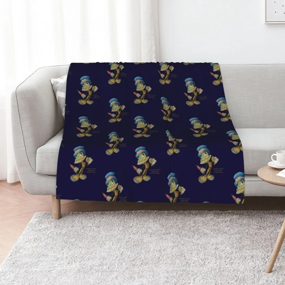 Always Let Your Conscience Be Your Guide Throw Blanket Softest Extra Large Throw Nap decorative For Decorative Sofa Blankets