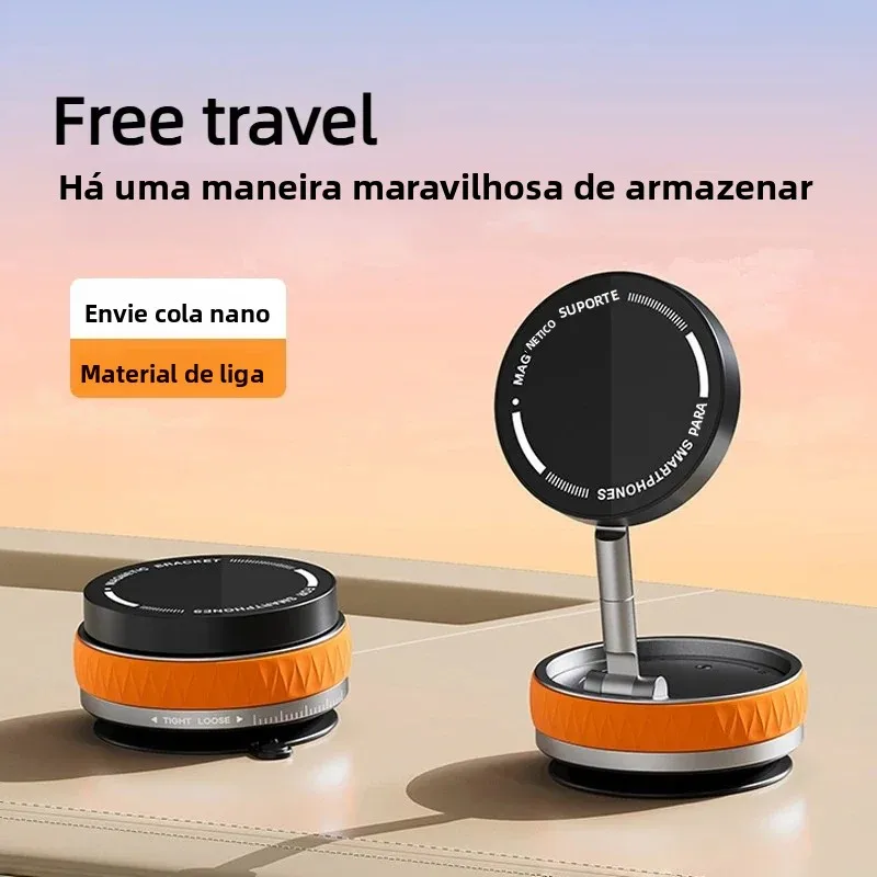 Suporte para Telefone Magsafe para Carro, 360 °   Suporte ajustável para celular, para iPhone e todos os smartphones, adequado para seu carro/ginásio/espelho/mesa
