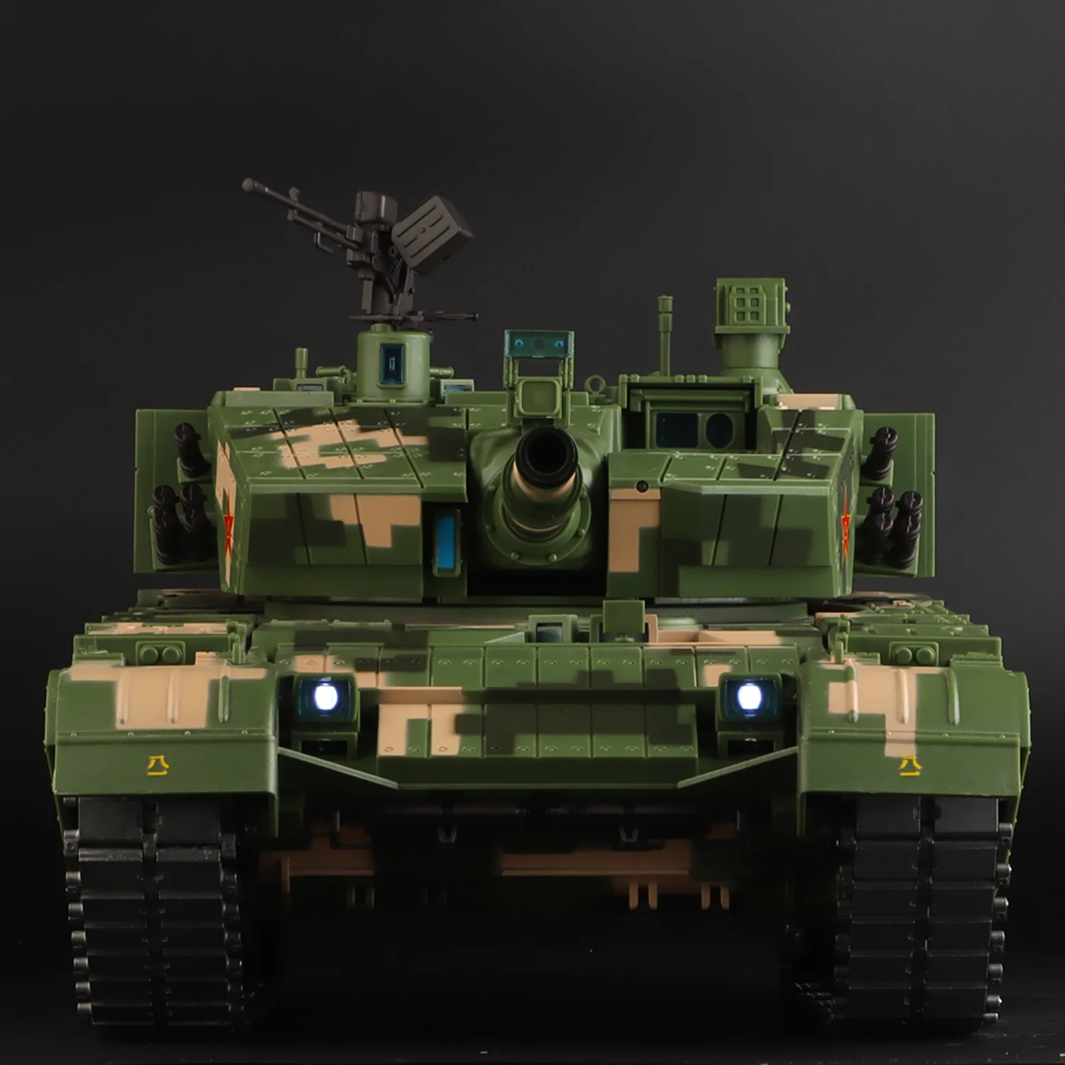 Heng Long 1/16 Pro Mod. Ver New 99A  Rubberized Track Metal Road Wheels 360° Metal Rotation Kit Chinese Main Battle Tank