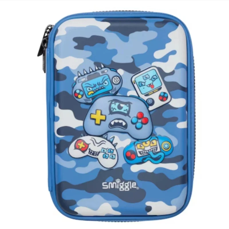 Smiggle Schoolbag Boy Light Student Cartoon Backpack Soft Bag Large Schoolbag Pencil Case Wallet Stationery Set