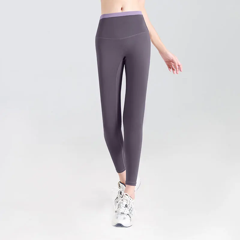 Women Sport Leggings Elastic High Waist Yoga Pants Hip-Lifting Gym Legging Slim Running Trousers Quick Dry Fitness Tights Female
