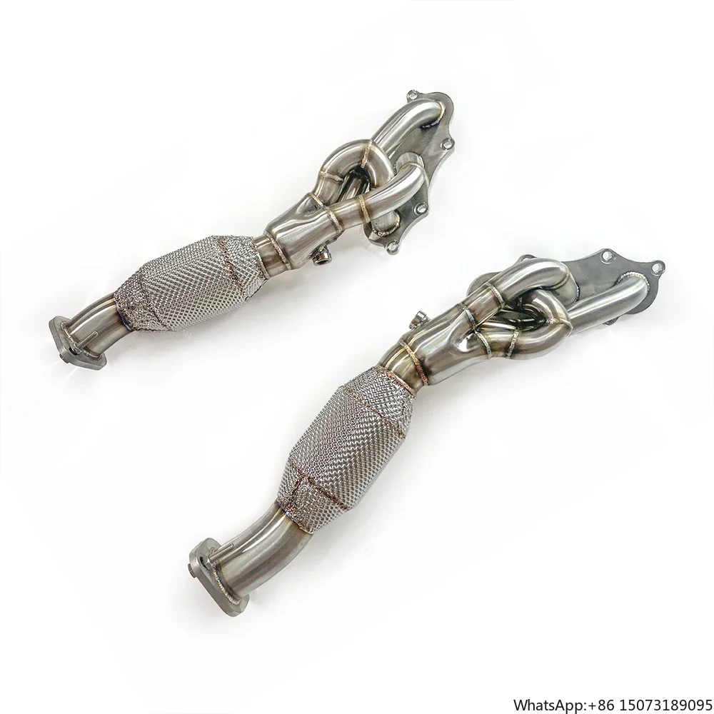 

Stainless Steel Performance Car Accessories Suitable for 8 GTI 2.0T 2020-2023 Exhaust Downpipe Auto Exhaust Pipe