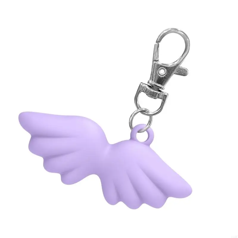 Angel Wing Keychain Caps for Lip Balm Replacement Cover Stylish Holder