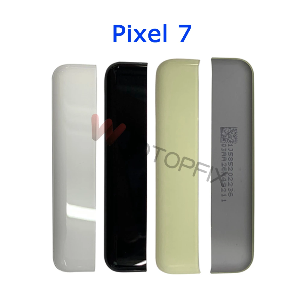 High Quality GP4BC GE2AE For Google Pixel 7 Pro Rear Cover Glass Strips Pixel 7 GVU6C GQML3 Battery Back Cover Glass Strips