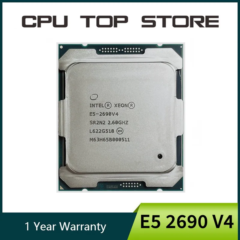 インテル Xeon E5 2690 V4 2690V4 2.6GHz 14 コア 135W 14nm LGA 2011 