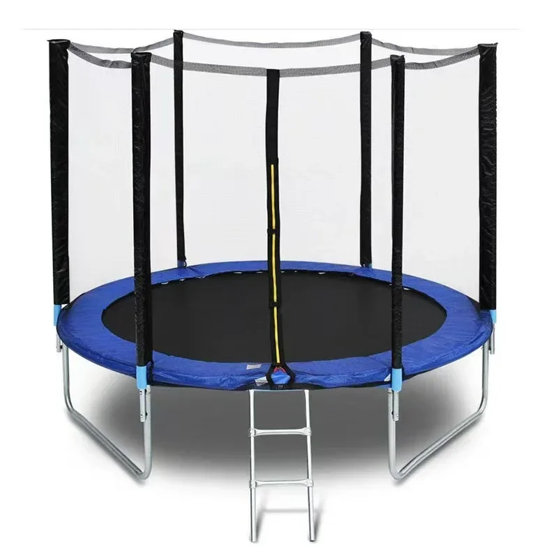 8 FT 10FT 12FT 14TF 16FT Outdoor Fitness Equipment Adult Kids Fitness Elastic Trampoline Outdoor Large Trampoline