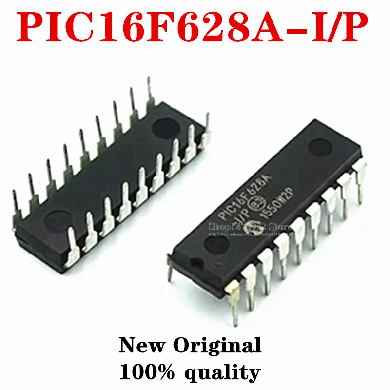 100% NEW PIC16F628A-I/P DIP-18 PIC16F628A PIC16F628 16F628 DIP18 In Stock