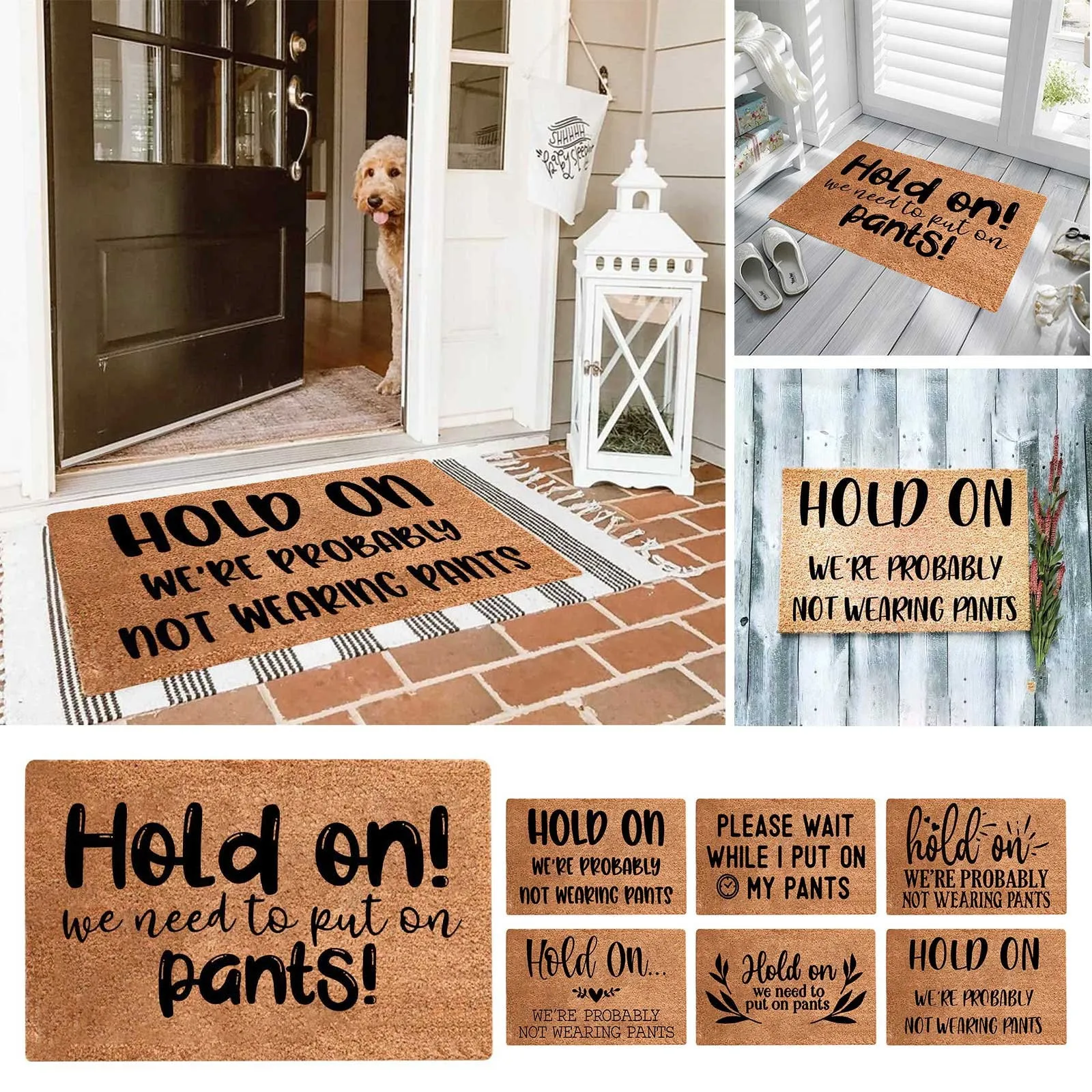 Funny Welcome Doormat Entryway Front Porch Rugs 60 * 40CM Anti Bottom Floor Indoor Outdoor Carpet For Rugs 5x7 Day Deal