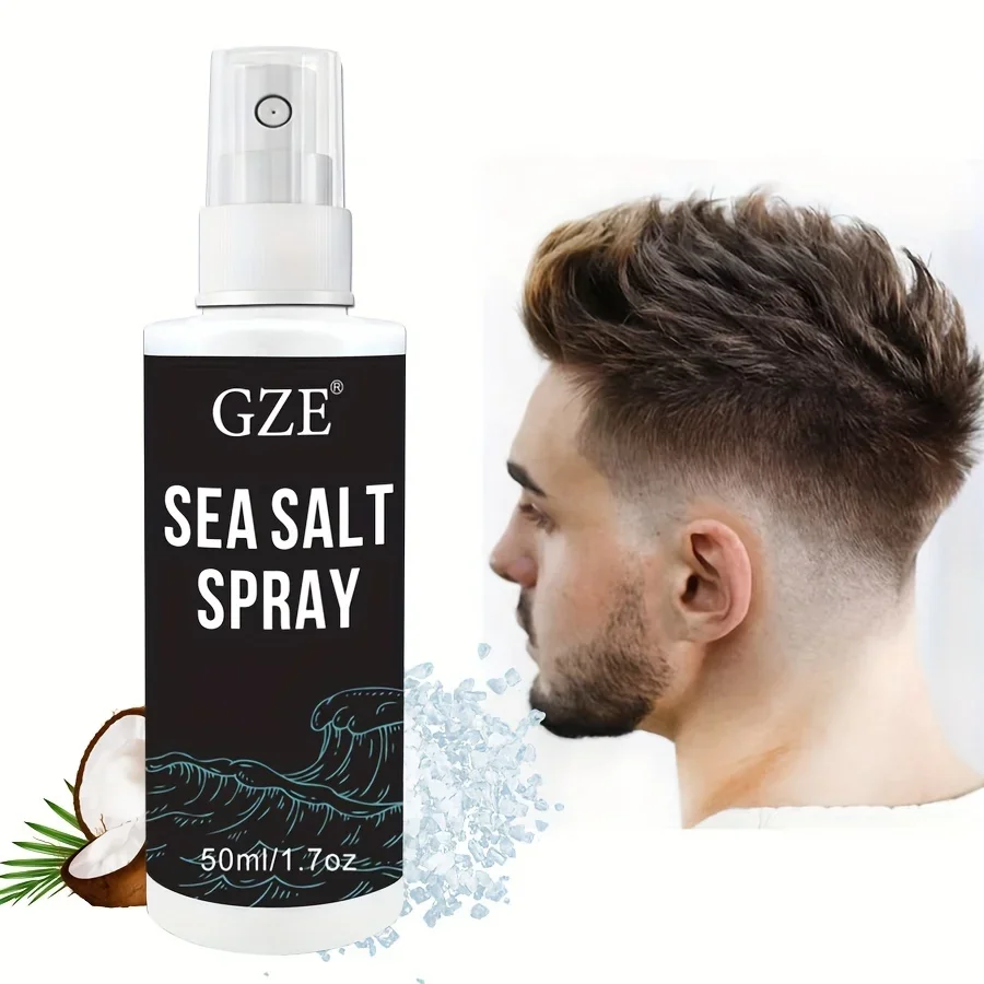 GZE Natural Sea Salt Spray for Hair Men & Women, Adds Instant Volume, Texture, Thickness, & Light Hold | Texturizing & Thickenin