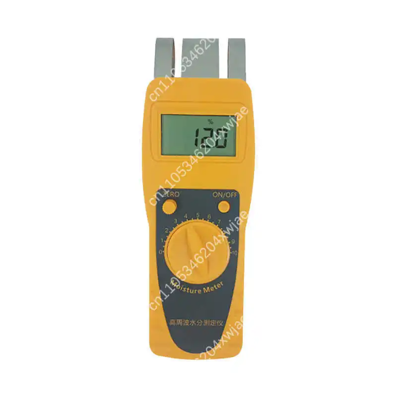 Multi-Purpose Digital Moisture Meter, Precision Humidity Detector for Textile Wood Paper Materials
