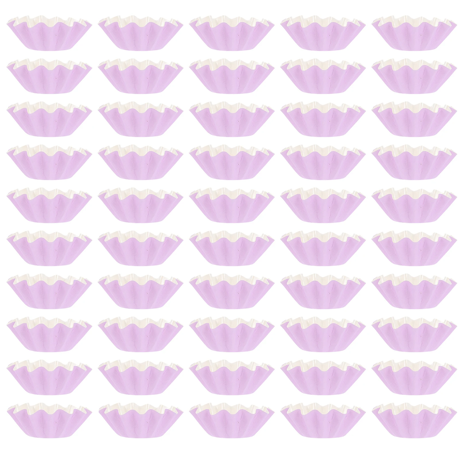 

50 Pcs Wax Paper Cups C for Cake Warmer Liner Insulation Tray Melt Pet Coated Heat Resistant Aromatherapy DIY Gift