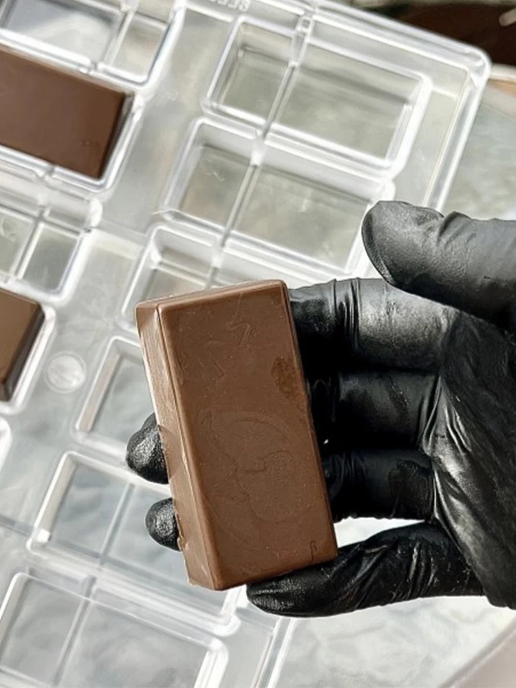 Moules de barre de chocolat de dubaï, bonbons en Polycarbonate, confiserie, outils de pâtisserie, ustensiles