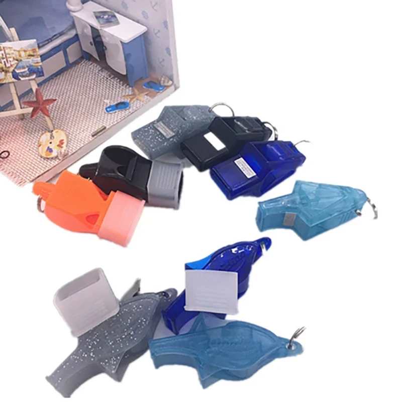 

10Pcs Protective Accessories Referee Whistle Cover Transparent White Whistle Cushioned Mouth Grip Soccer Referee Whistle