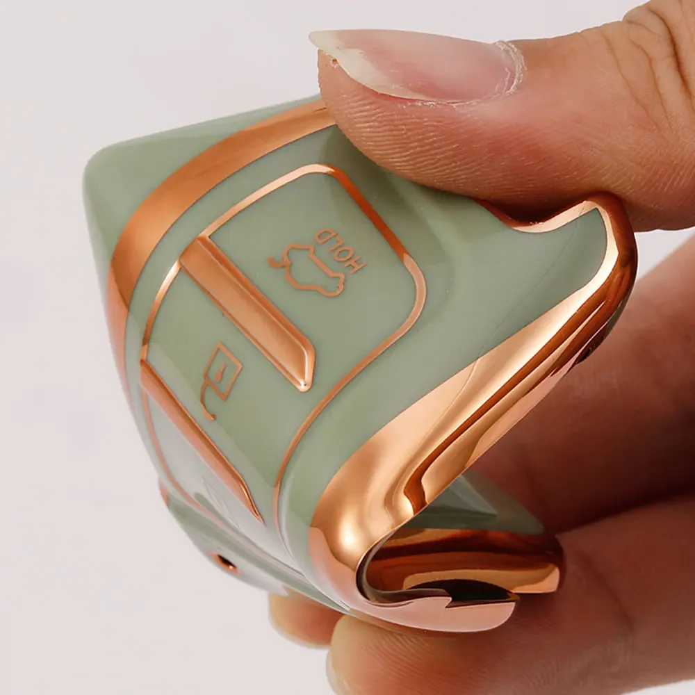 TPU Auto Pieghevole Chiave Caso Della Copertura Del Supporto Borsette Portachiavi per Hyundai Azera Elantra Solaris Tucson I30 I35 I40 KONA Genesis Santa Fe