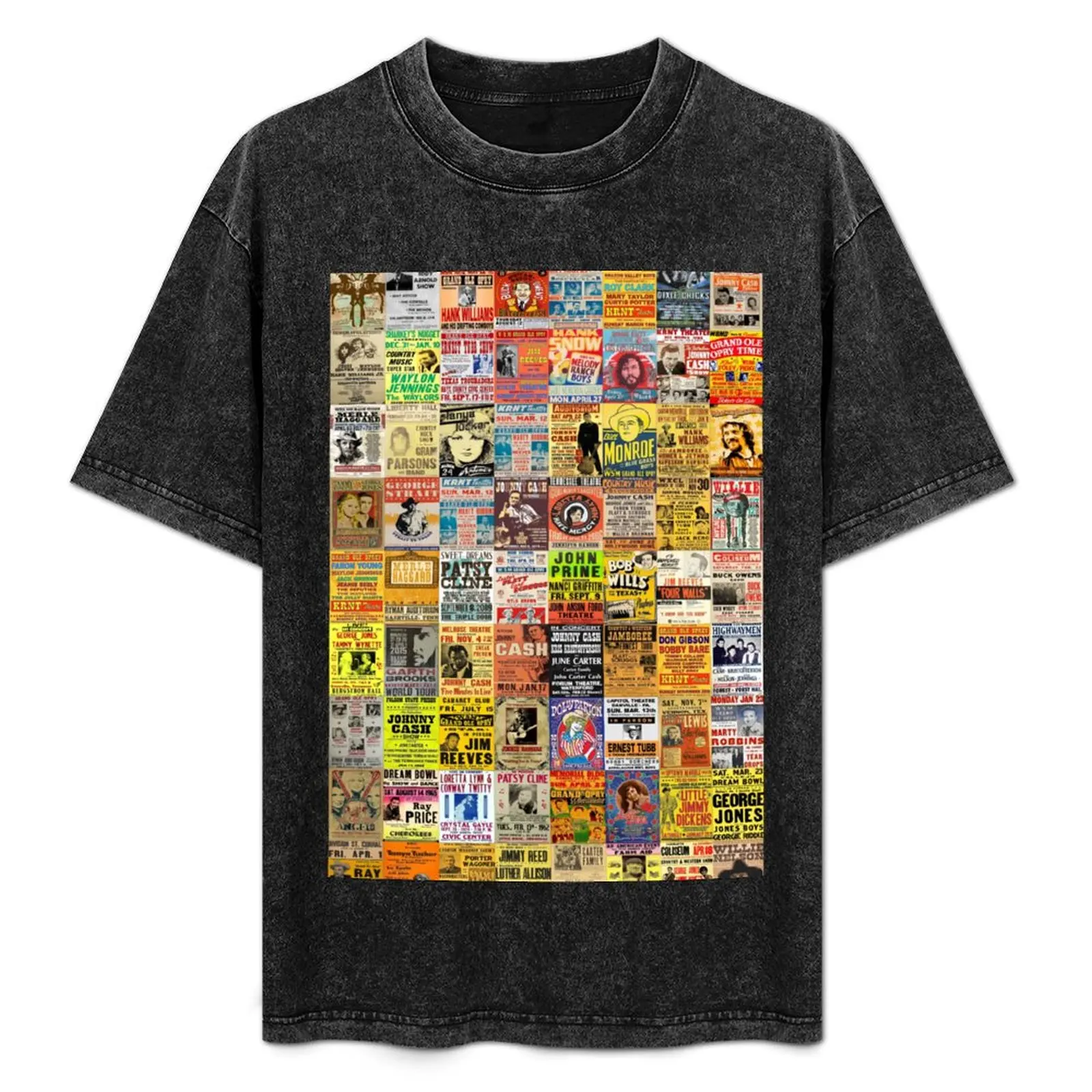 

Country Music Posters T-Shirt Summer Fashion Casual Tee Shirt