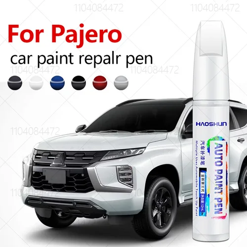 Para Mitsubishi Pajero 1981-2021 V20 V40 V70 V80 V90 pluma de reparación de pintura removedor de arañazos DIY accesorios para automóviles negro blanco