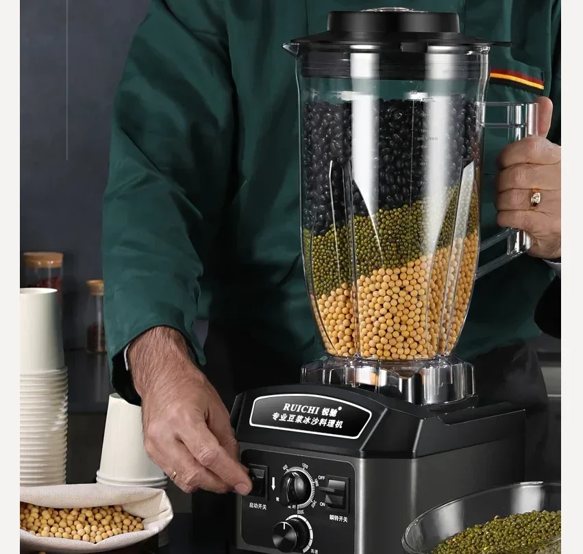 220V 6-liter Commercial Soymilk Maker Filter-free Wall-breaking Machine Cooking Machine Large-capacity Fully Automatic BCD