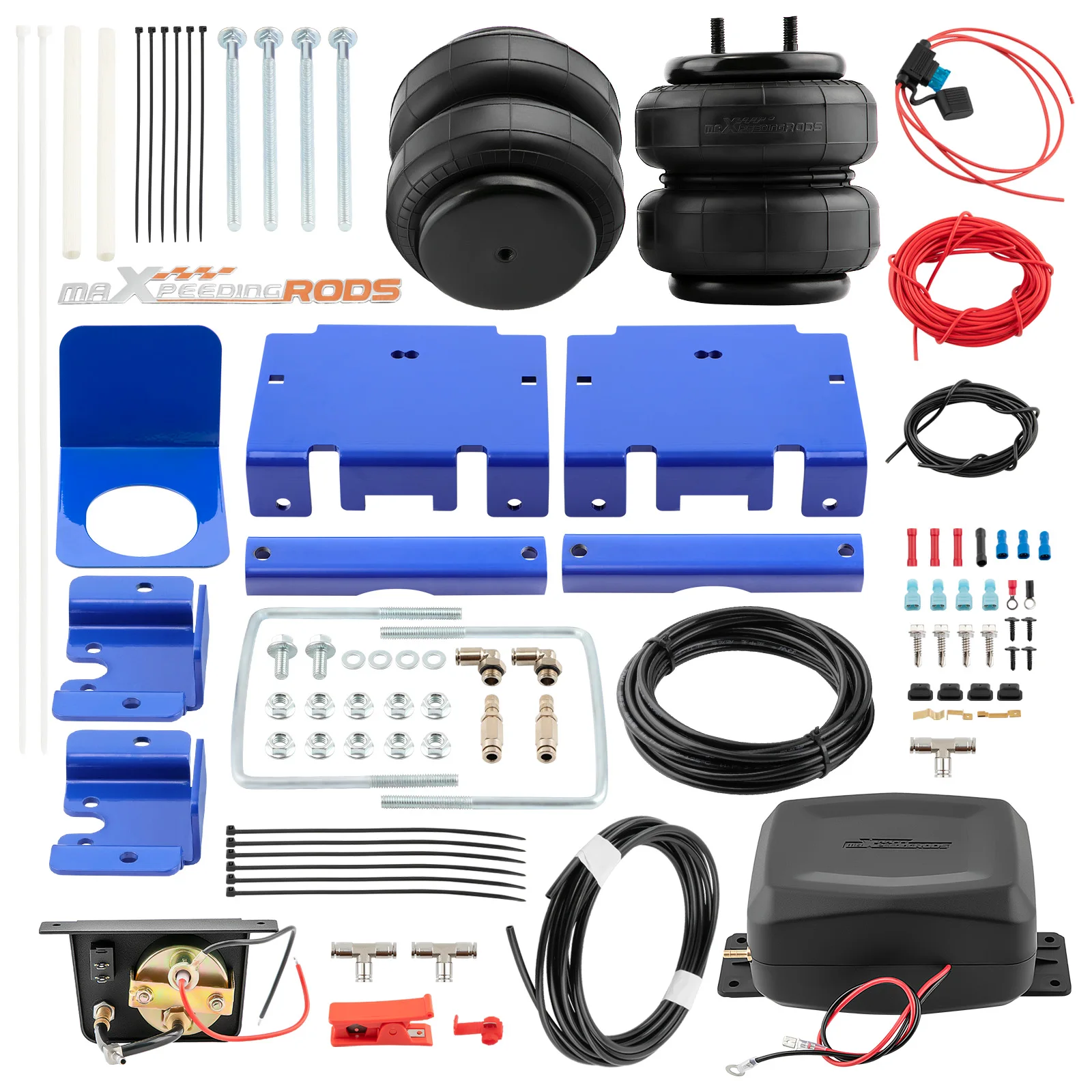 

Air Suspension Springs Controller Kit + Air Spring Bag For Dodge Ram Pickup 1500