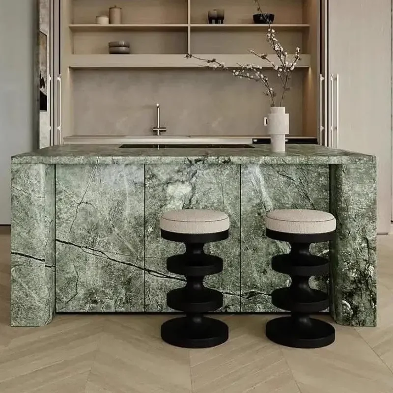 

Обеденный стол и стулья из массива дерева черного цвета, высокий стул для дома