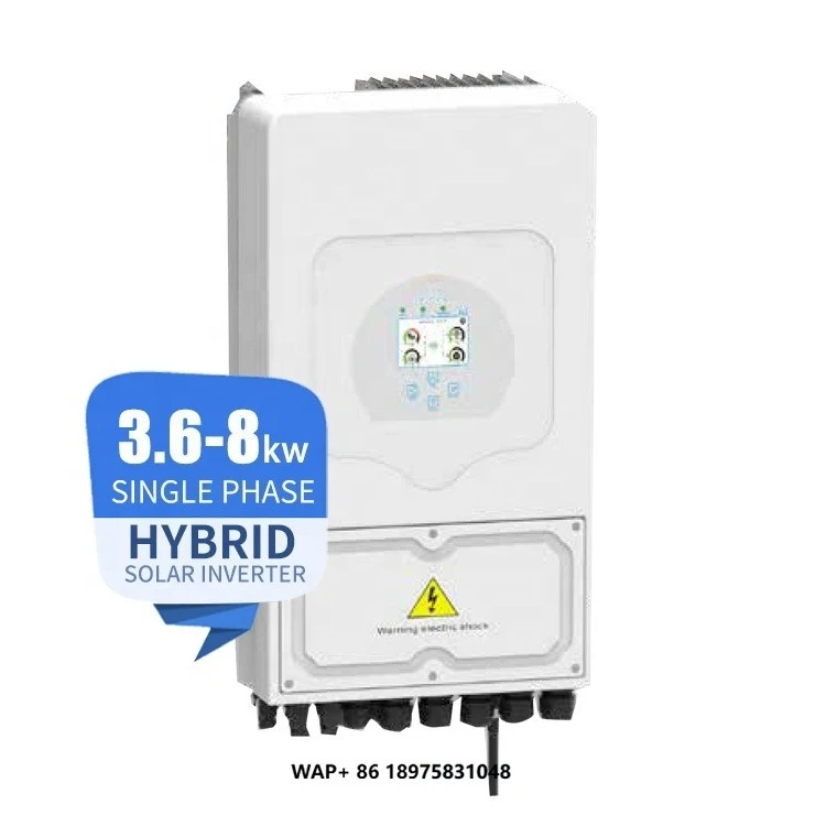 China High-quality 3.6KW Low Voltage hybrid Single-Phase PV Inverter Wall Mounted Solar System with Remote Monitoring Features