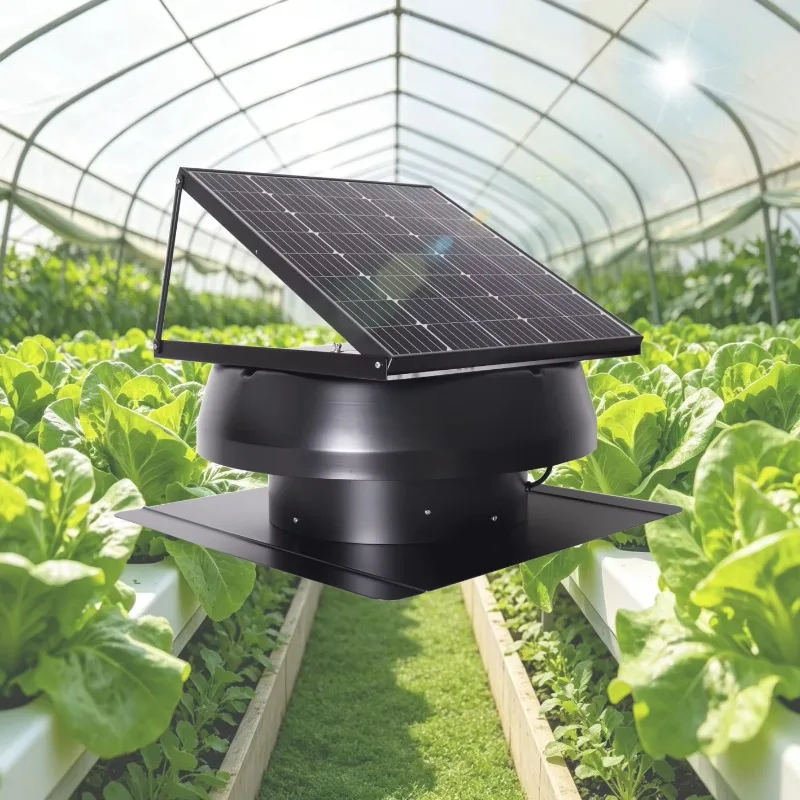 industrial roof exhaust fan, energy efficient ventilation fan, suitable for greenhouses and poultry farms, solar fan