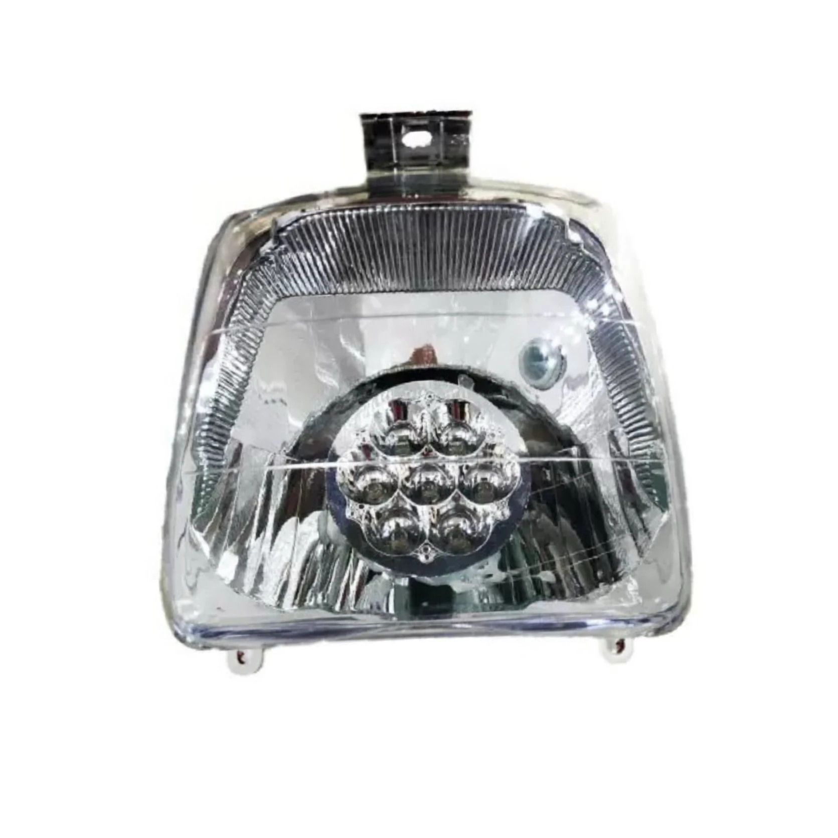 LYD Head Light Headlight w/ Bulb Wiring For Chinese ATV Quad Dirt Bike  For 50cc 70cc 90cc 110cc SUNL COOLSTER TAOTAO