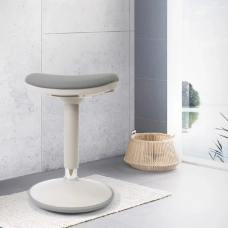 

Standing Saddle Stool, Bar Counter Chair, Wobbly Rocking Stool, Designer Reading or Dining Stool for Cafe or Home Use